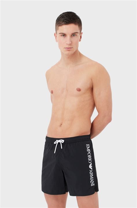 emporium armani man swim shorts.